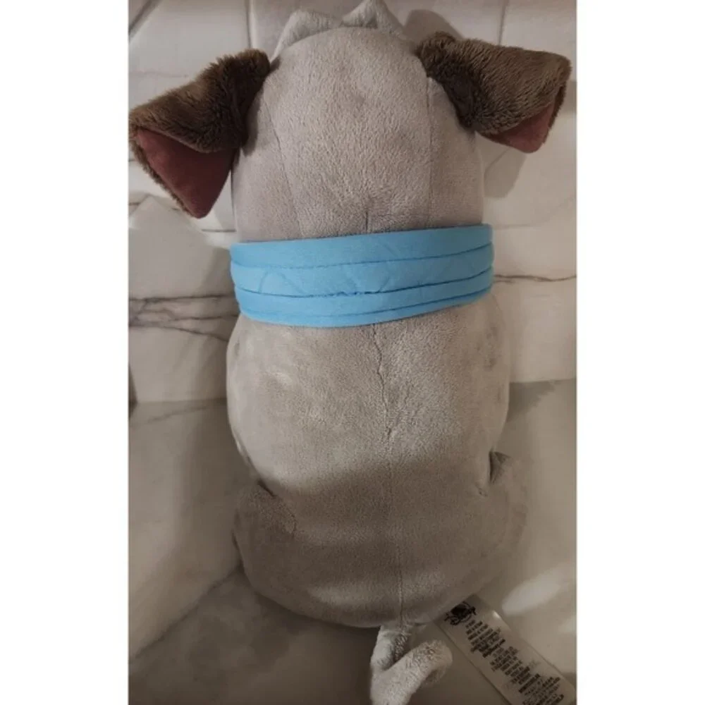 Disney Store Percy the Pug‎ Plush Pocahontas Dog Grey Blue Collar